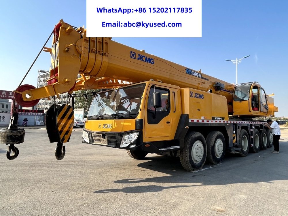 XCMG QY100K QY100K5C QY110K QY130K 100Ton crane - Autoceltnis: foto 5 XCMG QY100K QY100K5C QY110K QY130K 100Ton crane - Autoceltnis: foto 5