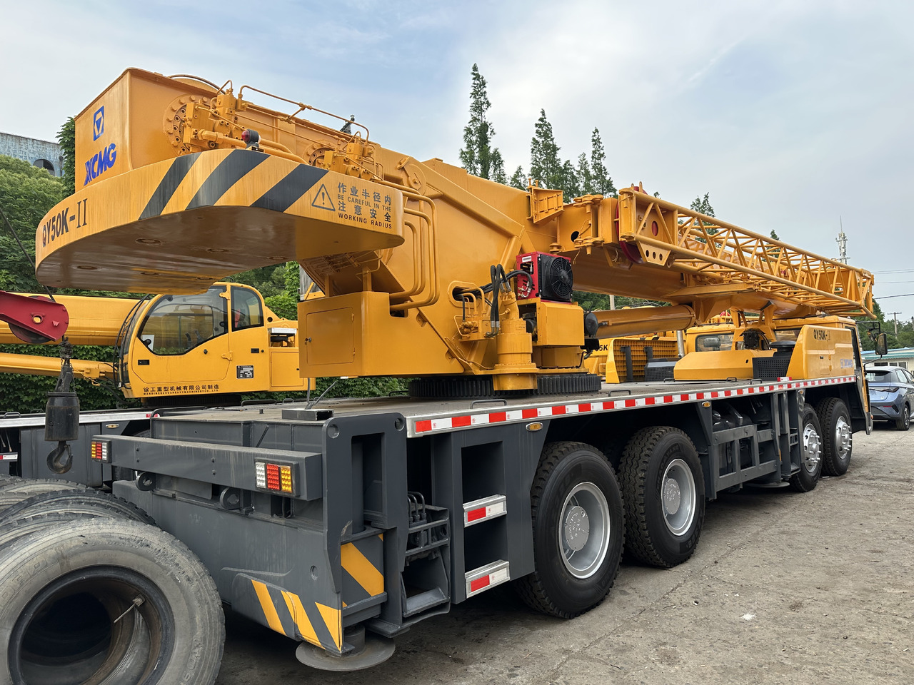 XCMG QY50K QY50K-II 50ton truck crane - Autoceltnis: foto 5 XCMG QY50K QY50K-II 50ton truck crane - Autoceltnis: foto 5