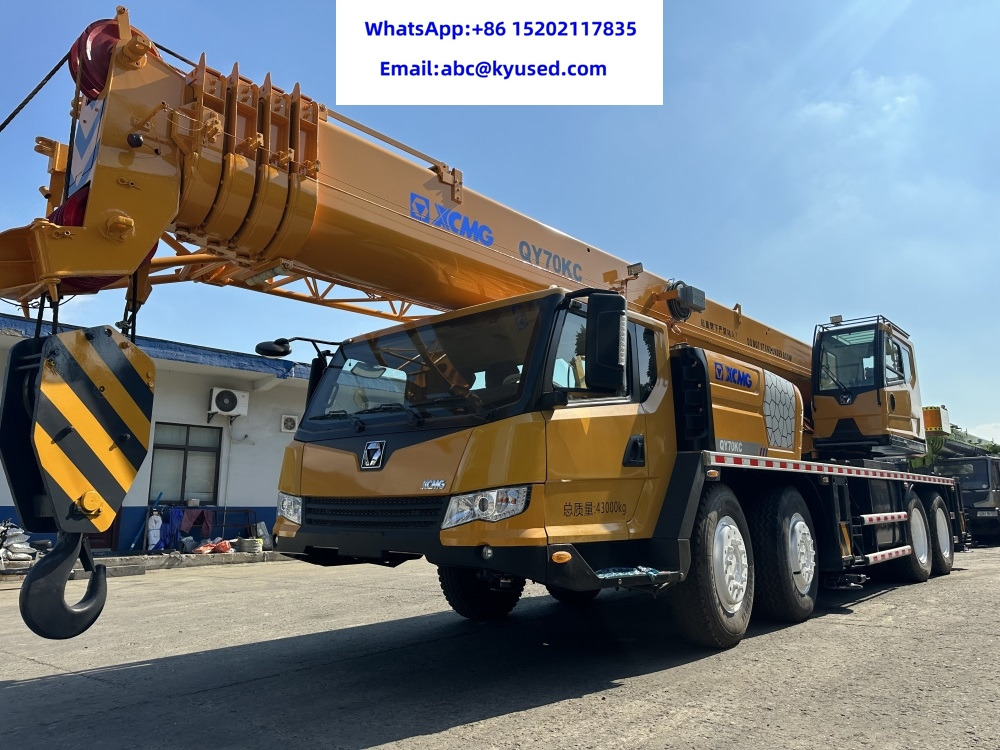 XCMG QY70KC XCT70 QY75K QY50KC XCT50 XCT55 55T 60T 70TON TRUCK CRANE - Autoceltnis: foto 1 XCMG QY70KC XCT70 QY75K QY50KC XCT50 XCT55 55T 60T 70TON TRUCK CRANE - Autoceltnis: foto 1