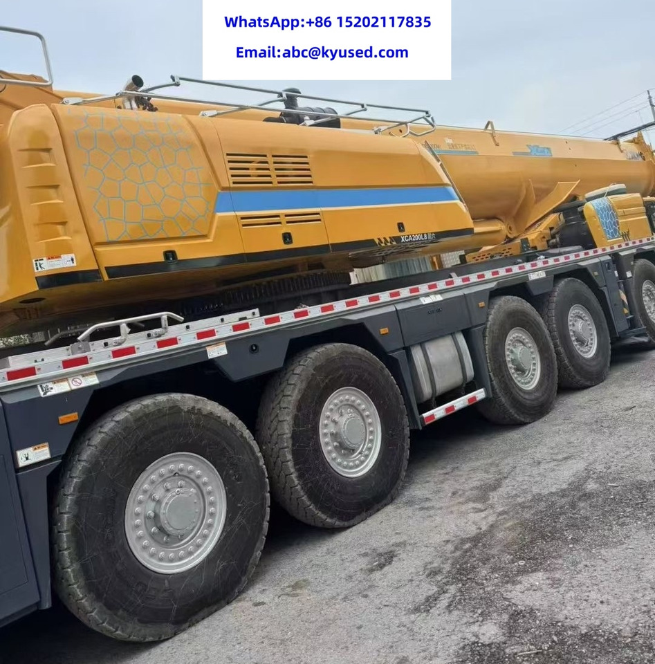 XCMG XCA200 XCA220 XCA300 XCA350 200TON 220T 300T 350T All terrain crane - Visurgājējs celtnis: foto 4 XCMG XCA200 XCA220 XCA300 XCA350 200TON 220T 300T 350T All terrain crane - Visurgājējs celtnis: foto 4