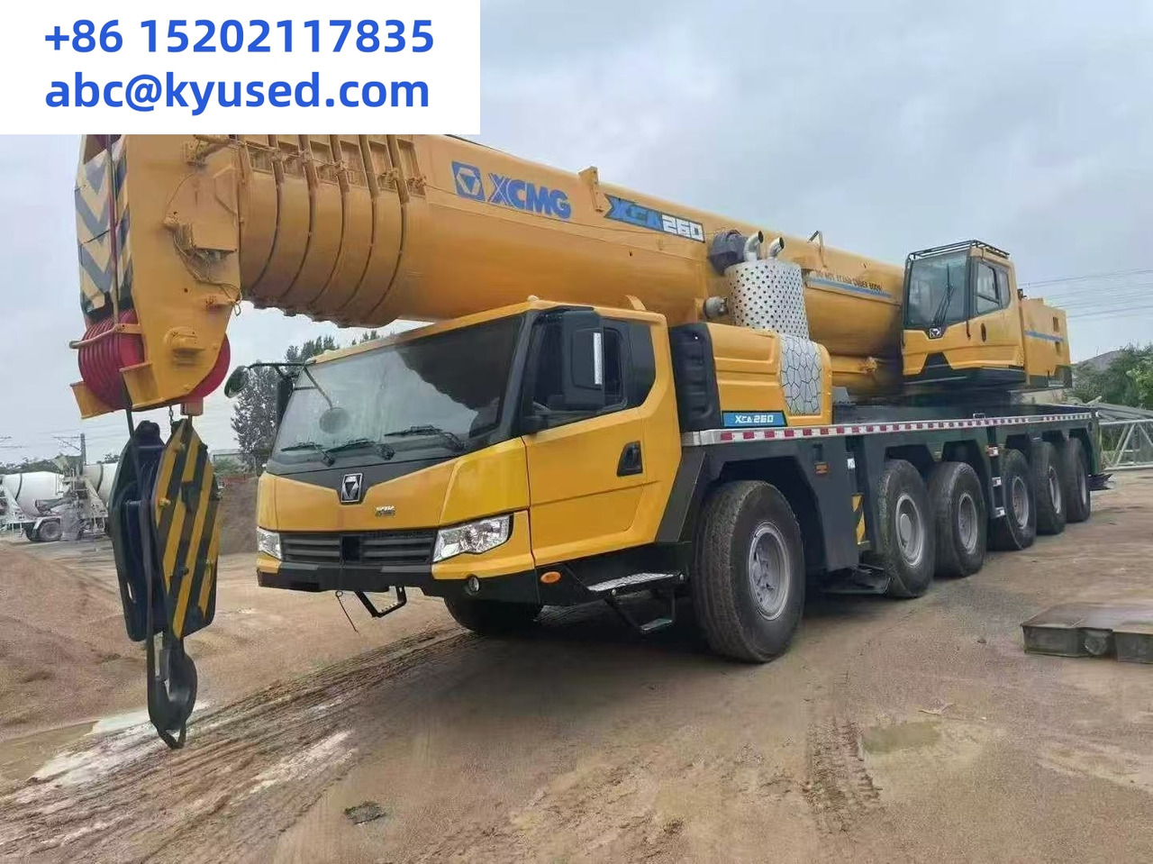 XCMG XCA300 XCA260 300ton 260ton 250ton 220ton used crane - Visurgājējs celtnis: foto 2 XCMG XCA300 XCA260 300ton 260ton 250ton 220ton used crane - Visurgājējs celtnis: foto 2