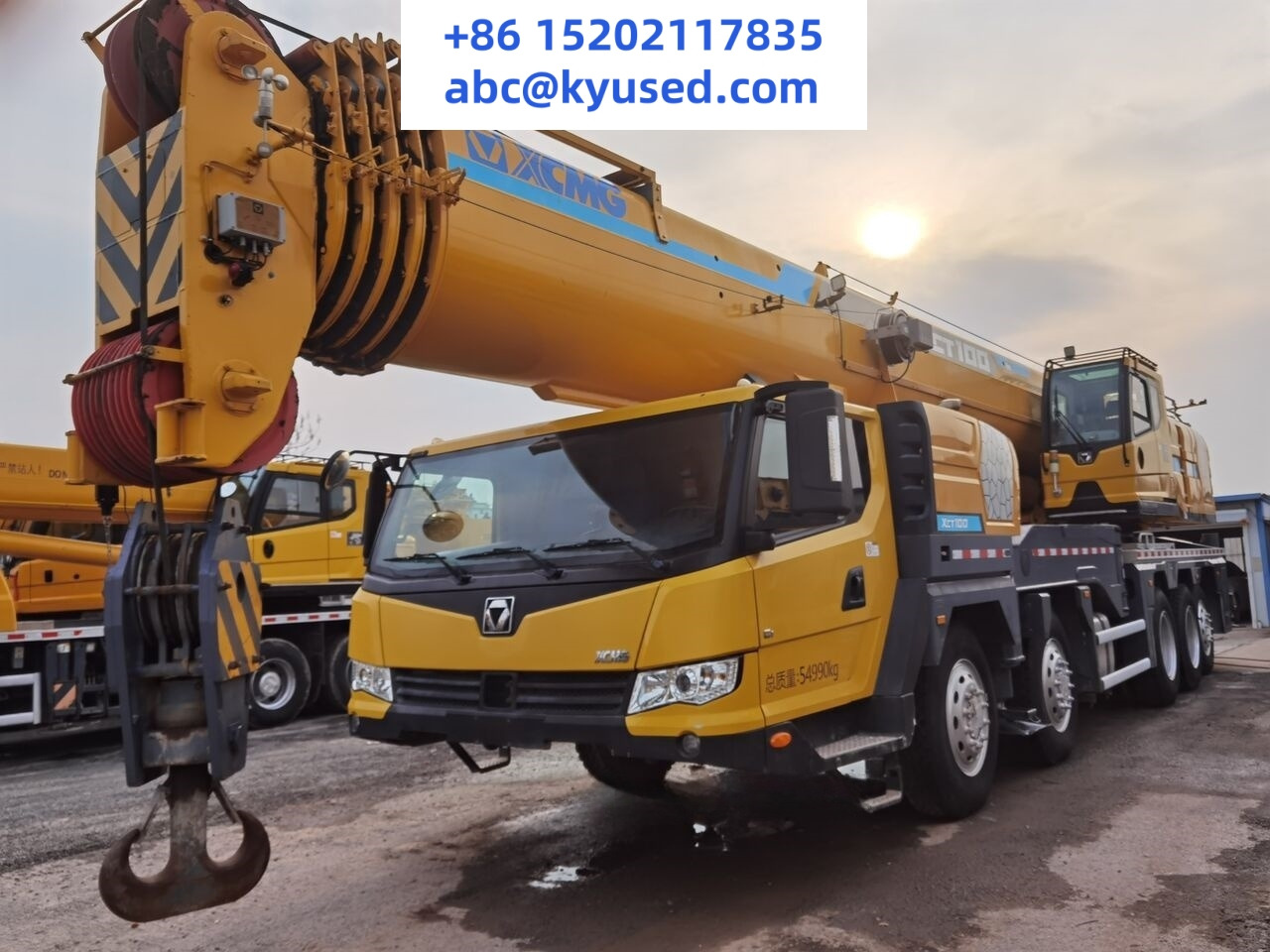 XCMG XCT100 100T crane - Autoceltnis: foto 1 XCMG XCT100 100T crane - Autoceltnis: foto 1