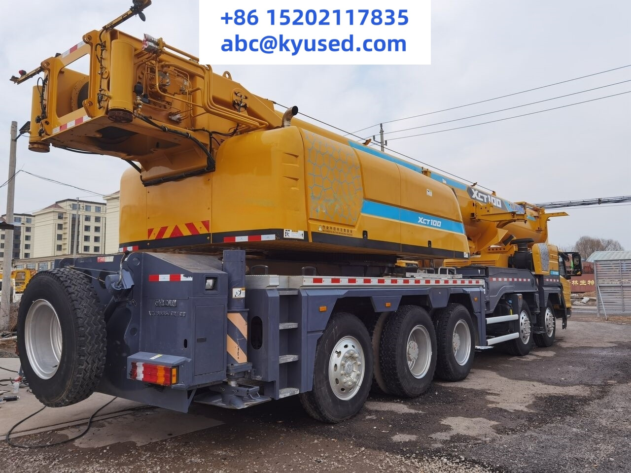 XCMG XCT100 100T crane - Autoceltnis: foto 5 XCMG XCT100 100T crane - Autoceltnis: foto 5