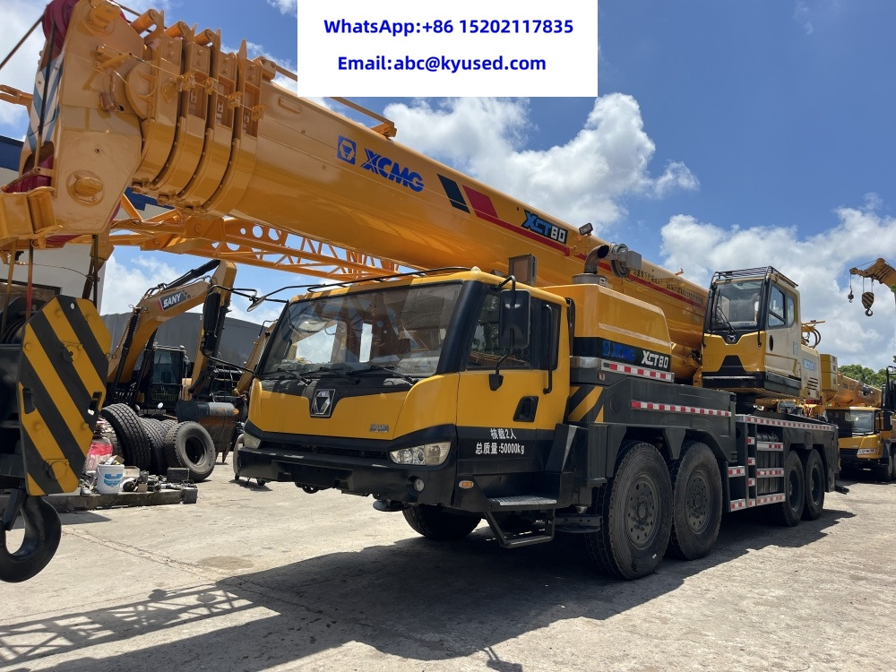 XCMG XCT80 80ton - Autoceltnis: foto 4 XCMG XCT80 80ton - Autoceltnis: foto 4