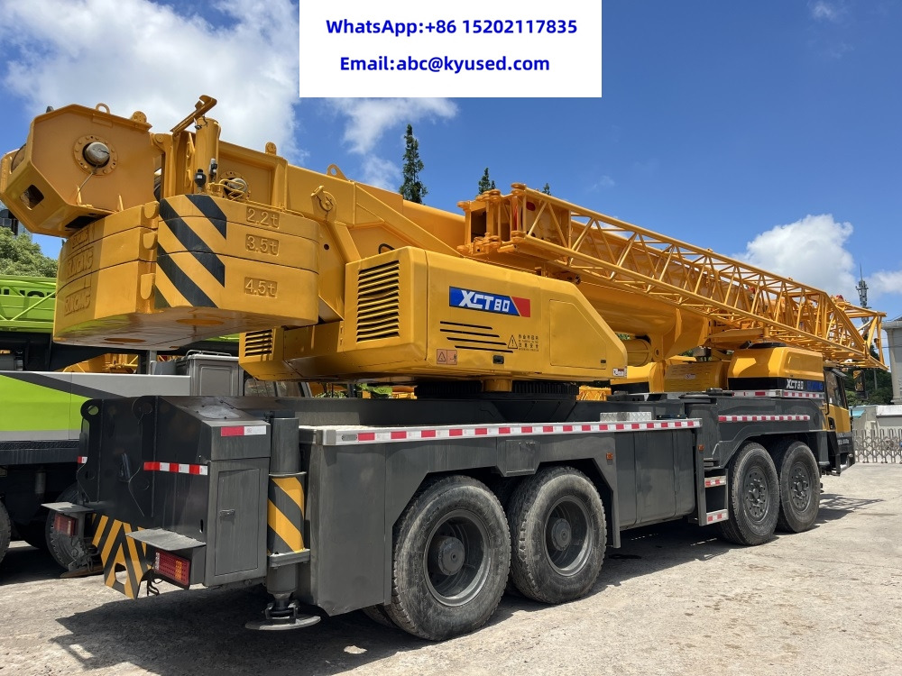 XCMG XCT80 XCT80L5 QY80K XCT85 XCT90 80TONS 85TON 90TON CRANE - Autoceltnis: foto 4 XCMG XCT80 XCT80L5 QY80K XCT85 XCT90 80TONS 85TON 90TON CRANE - Autoceltnis: foto 4