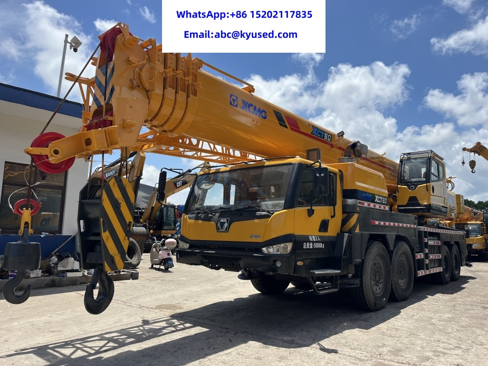 XCMG XCT80 XCT80L5 QY80K XCT85 XCT90 80TONS 85TON 90TON CRANE - Autoceltnis: foto 2 XCMG XCT80 XCT80L5 QY80K XCT85 XCT90 80TONS 85TON 90TON CRANE - Autoceltnis: foto 2