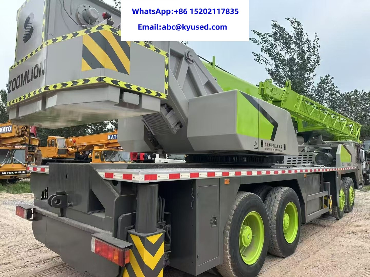 ZOOMLION QY70V ZTC700V QY80V ZTC800V 70TON 80TON CRANE - Autoceltnis: foto 2 ZOOMLION QY70V ZTC700V QY80V ZTC800V 70TON 80TON CRANE - Autoceltnis: foto 2