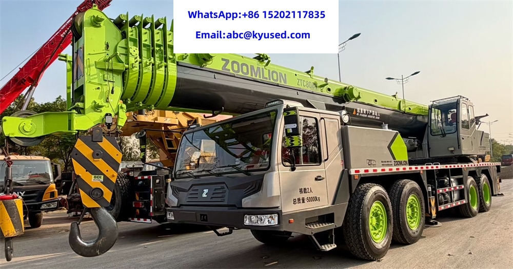 ZOOMLION ZTC800V - Autoceltnis: foto 1 ZOOMLION ZTC800V - Autoceltnis: foto 1