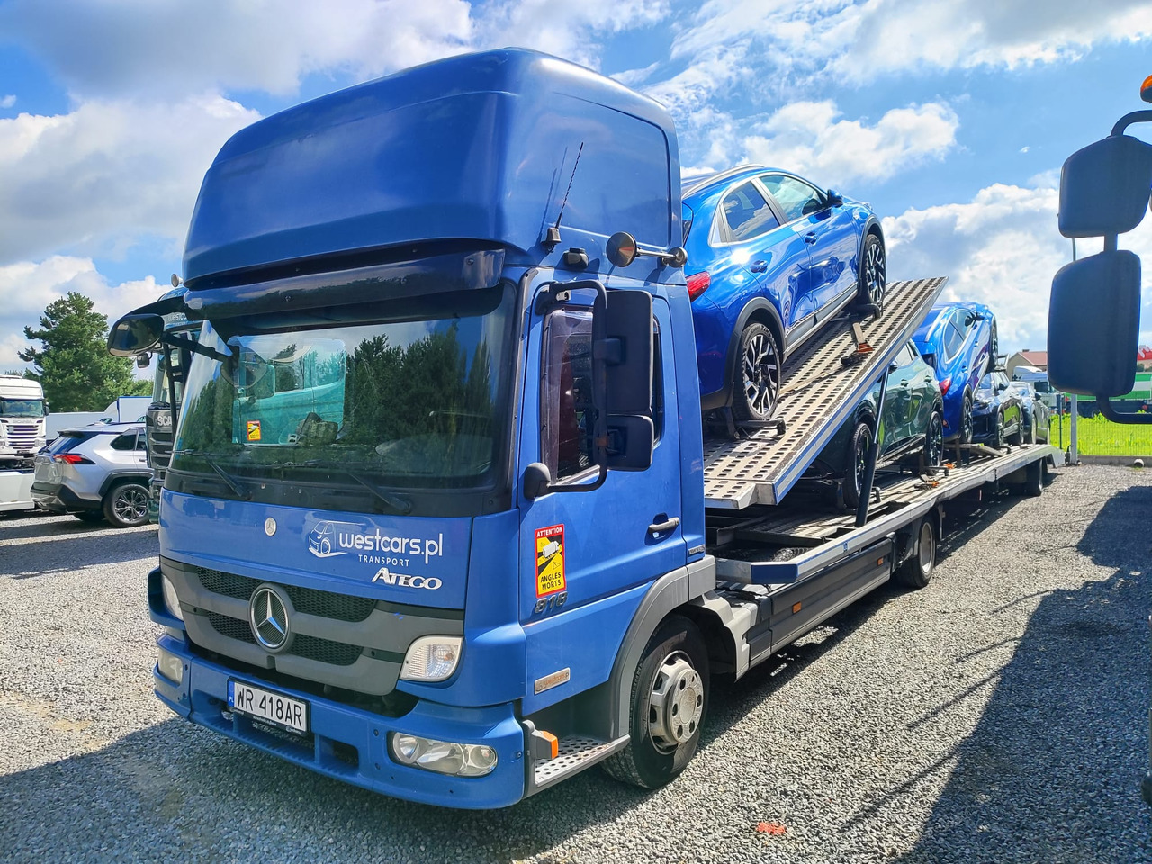 MERCEDES-BENZ ATEGO - Autovedējs: foto 4 MERCEDES-BENZ ATEGO - Autovedējs: foto 4