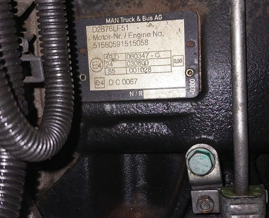 MAN D2676 LF51 MAN TGA, TGS, TGX - Dzinējs - Kravas automašīna: foto 2 MAN D2676 LF51 MAN TGA, TGS, TGX - Dzinējs - Kravas automašīna: foto 2