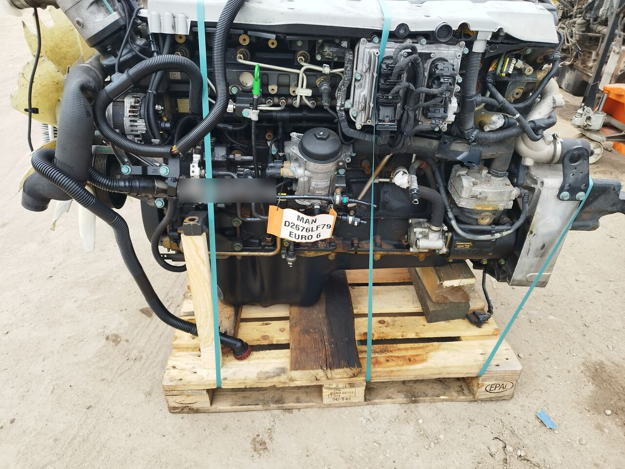 MAN D2676 LF79 MAN TGA, TGS, TGX - Dzinējs - Kravas automašīna: foto 1 MAN D2676 LF79 MAN TGA, TGS, TGX - Dzinējs - Kravas automašīna: foto 1