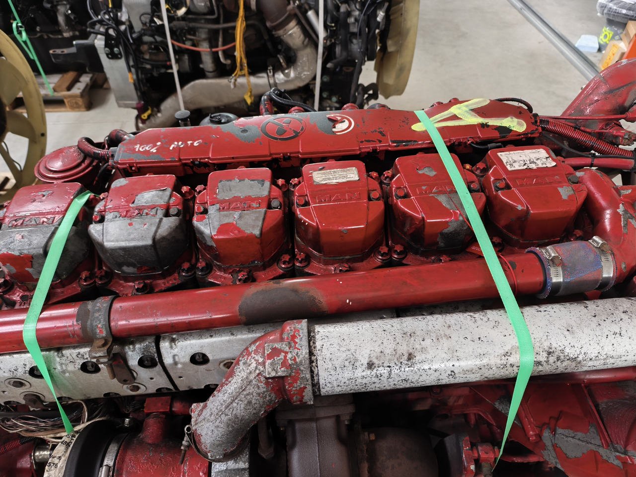 MAN D2876 LF04 MAN TGA, F2000, E2000 - Dzinējs - Kravas automašīna: foto 5 MAN D2876 LF04 MAN TGA, F2000, E2000 - Dzinējs - Kravas automašīna: foto 5