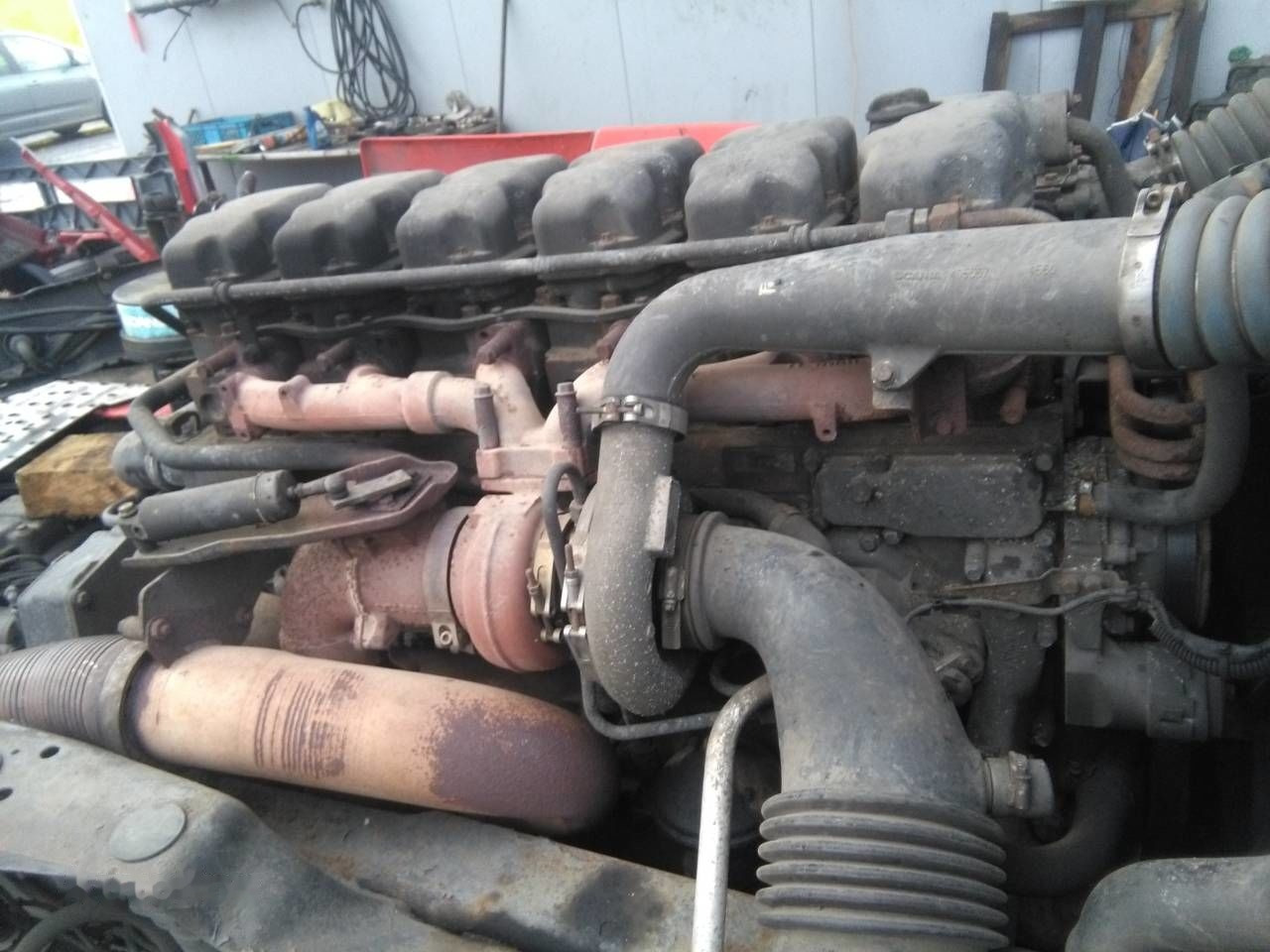 Scania HPI DT1202 Scania R 470 HPI E3 - Dzinējs - Kravas automašīna: foto 2 Scania HPI DT1202 Scania R 470 HPI E3 - Dzinējs - Kravas automašīna: foto 2