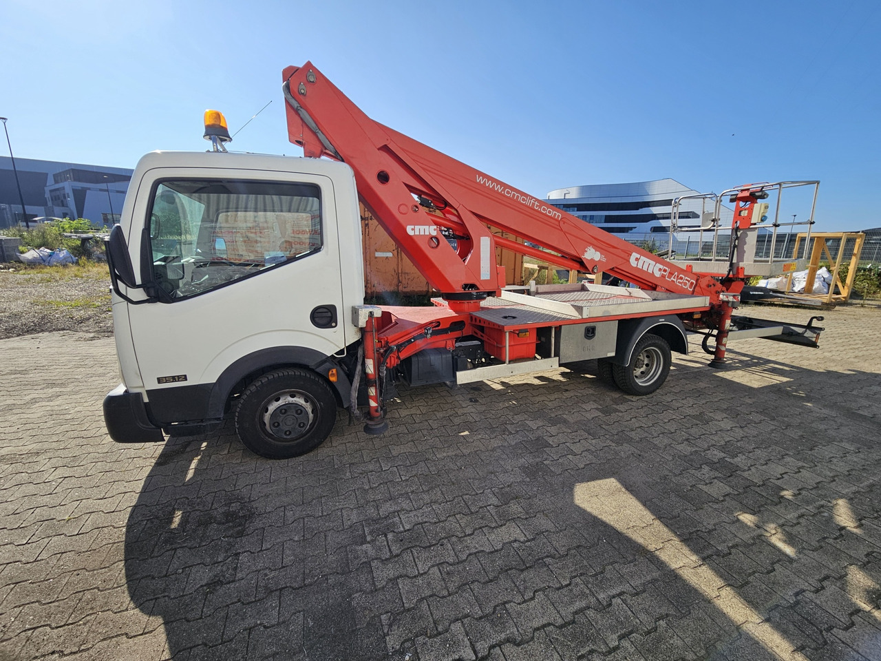 Autopacēlājs Nissan Cabstar CMC PLA 250 - 25m TOP nur 420 Stunden!: foto 7