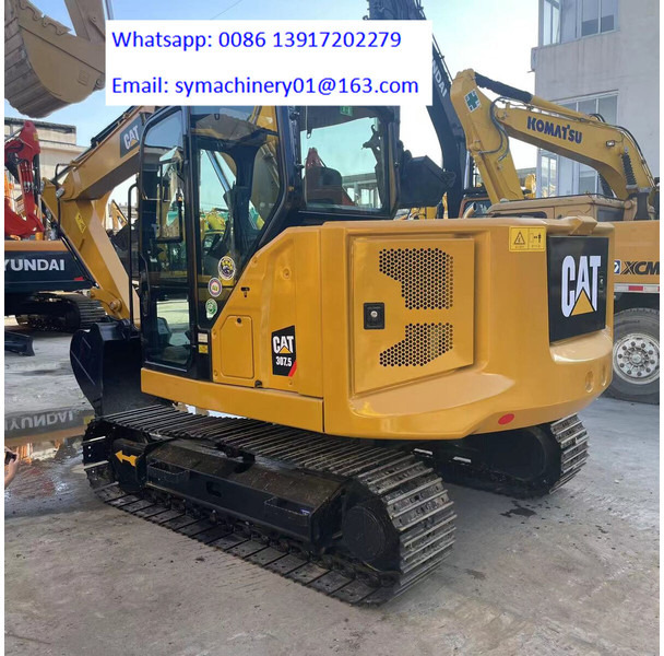 Caterpillar 307.5 - Kāpurķēžu ekskavators: foto 1 Caterpillar 307.5 - Kāpurķēžu ekskavators: foto 1