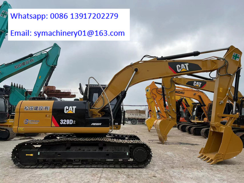 Kāpurķēžu ekskavators Caterpillar 329D2 CAT 320 323 324 325 329 330 336 340 345: foto 13