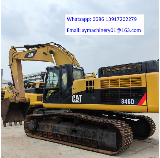 Caterpillar 345D - Kāpurķēžu ekskavators: foto 2 Caterpillar 345D - Kāpurķēžu ekskavators: foto 2