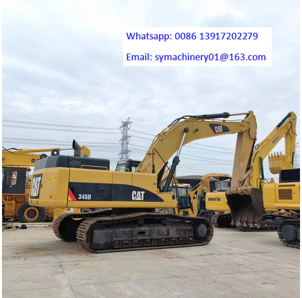 Caterpillar 345D - Kāpurķēžu ekskavators: foto 3 Caterpillar 345D - Kāpurķēžu ekskavators: foto 3