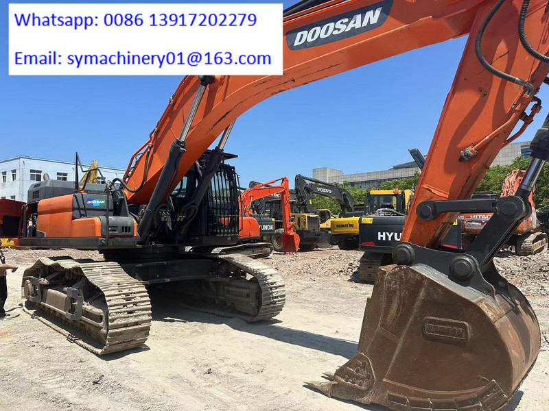 Kāpurķēžu ekskavators Doosan DX520: foto 18