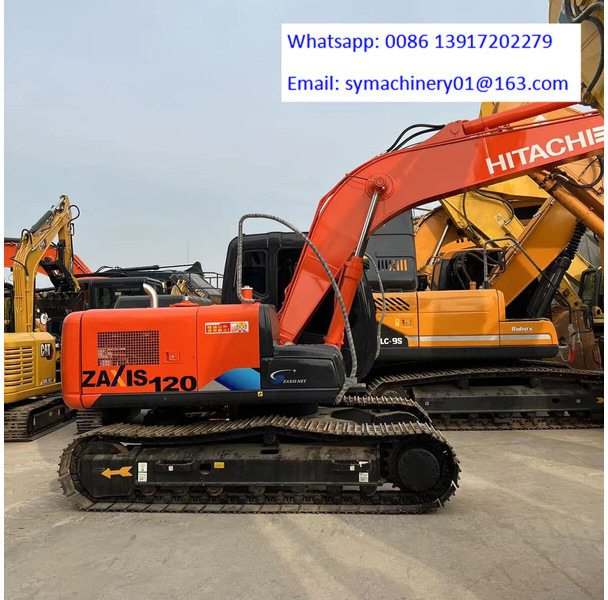 Hitachi ZX120 - Mini-ekskavators: foto 1 Hitachi ZX120 - Mini-ekskavators: foto 1