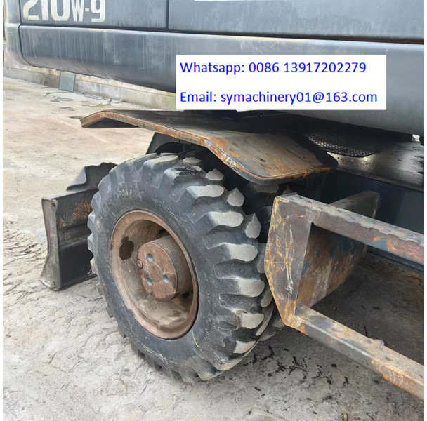 Riteņu ekskavators Hyundai R210W: foto 8