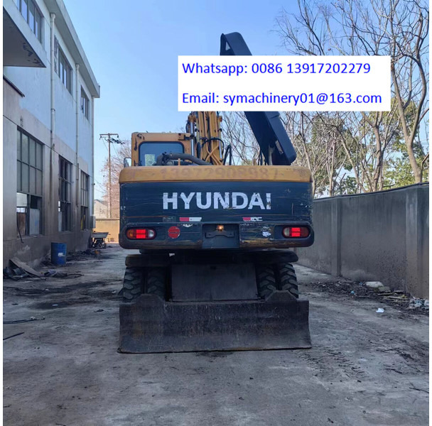 Riteņu ekskavators Hyundai R210W: foto 6