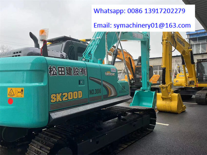 Kobelco SK200-8 - Kāpurķēžu ekskavators: foto 1 Kobelco SK200-8 - Kāpurķēžu ekskavators: foto 1