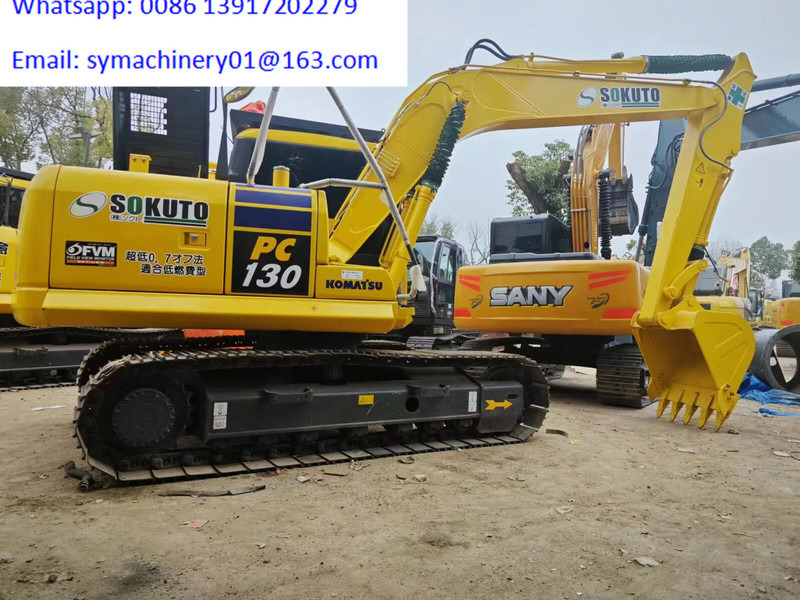 Komatsu PC130 - Kāpurķēžu ekskavators: foto 1 Komatsu PC130 - Kāpurķēžu ekskavators: foto 1