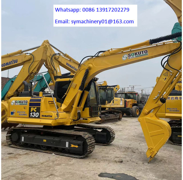 Komatsu PC130 - Kāpurķēžu ekskavators: foto 1 Komatsu PC130 - Kāpurķēžu ekskavators: foto 1