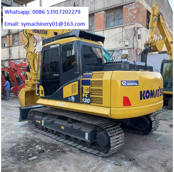 Komatsu PC130 - Kāpurķēžu ekskavators: foto 1 Komatsu PC130 - Kāpurķēžu ekskavators: foto 1