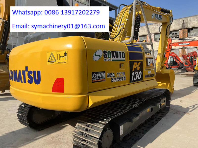 Komatsu PC130 - Kāpurķēžu ekskavators: foto 1 Komatsu PC130 - Kāpurķēžu ekskavators: foto 1