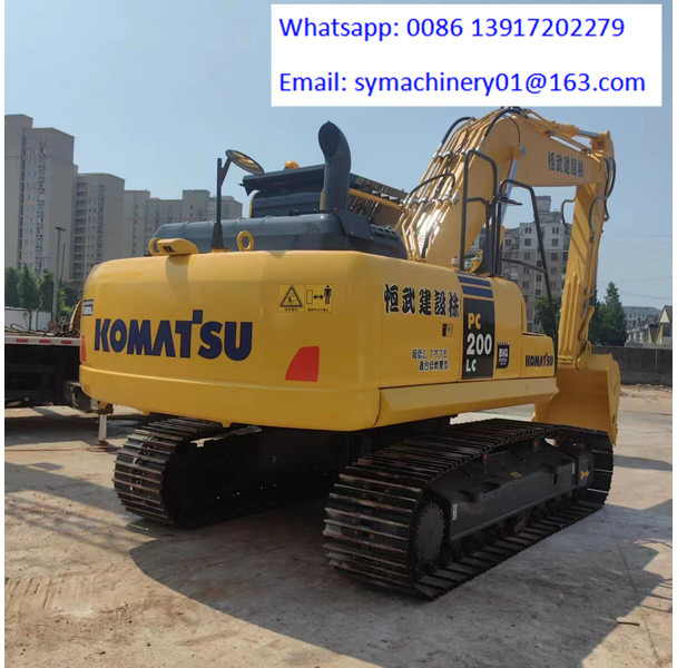 Komatsu PC200-8 - Kāpurķēžu ekskavators: foto 3 Komatsu PC200-8 - Kāpurķēžu ekskavators: foto 3