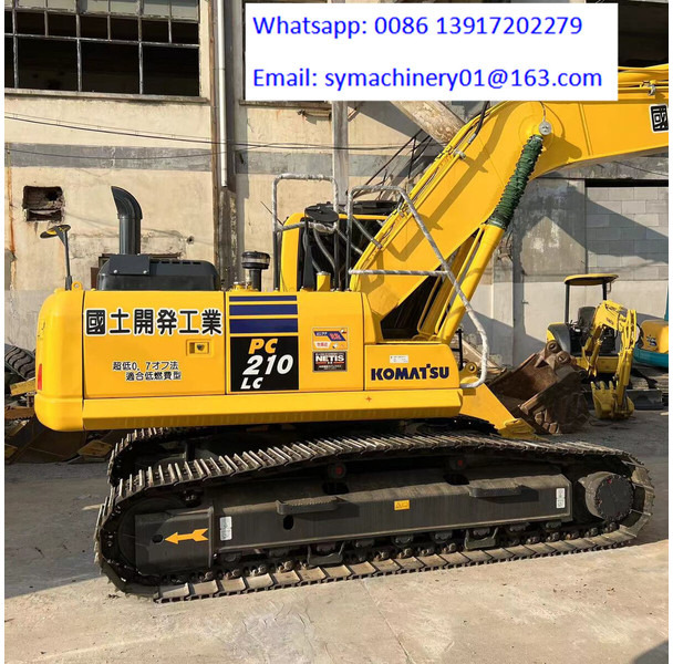 Komatsu PC210LC - Kāpurķēžu ekskavators: foto 1 Komatsu PC210LC - Kāpurķēžu ekskavators: foto 1