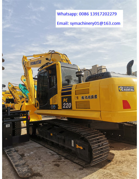 Komatsu PC220-8N1 - Kāpurķēžu ekskavators: foto 2 Komatsu PC220-8N1 - Kāpurķēžu ekskavators: foto 2