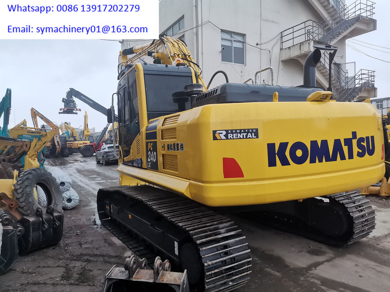 Kāpurķēžu ekskavators Komatsu PC240LC-8: foto 18