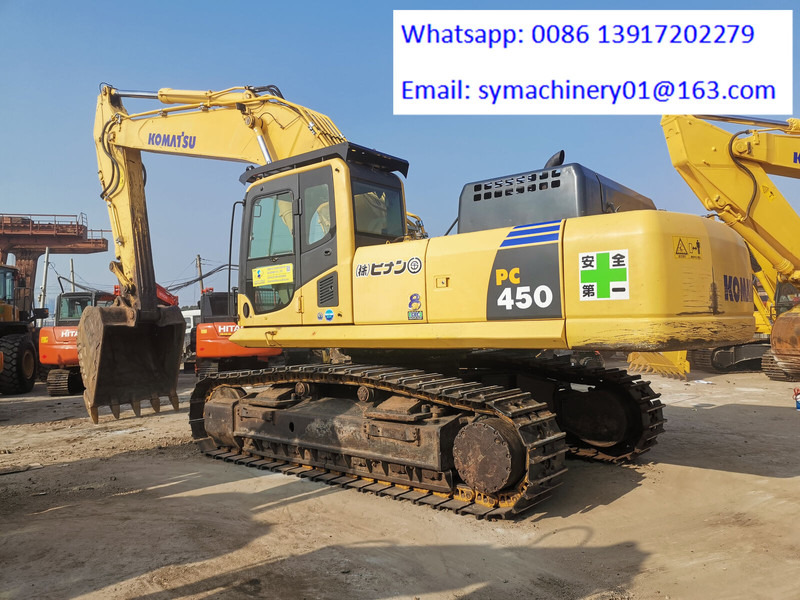 Komatsu PC450-8 - Kāpurķēžu ekskavators: foto 1 Komatsu PC450-8 - Kāpurķēžu ekskavators: foto 1