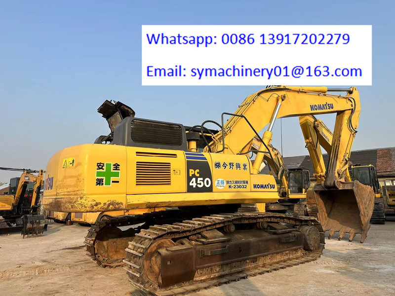 Kāpurķēžu ekskavators Komatsu PC450-8R: foto 6