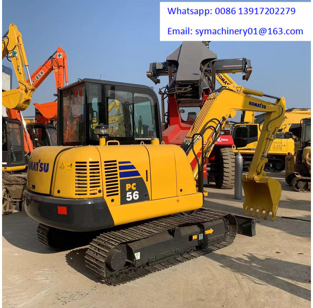 Komatsu PC56-7 - Mini-ekskavators: foto 2 Komatsu PC56-7 - Mini-ekskavators: foto 2