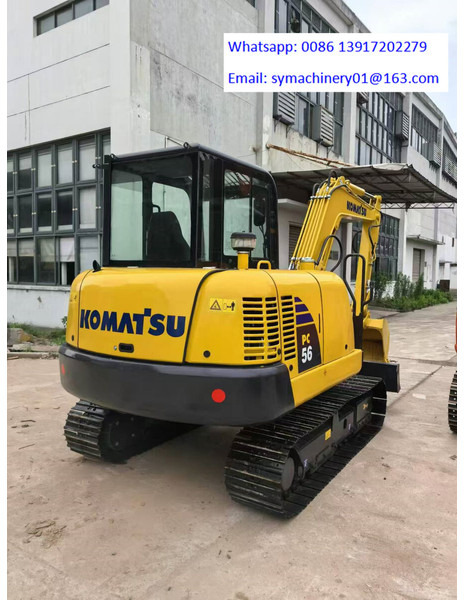 Komatsu PC56 - Mini-ekskavators: foto 3 Komatsu PC56 - Mini-ekskavators: foto 3