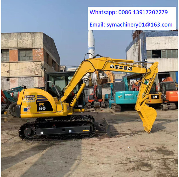 Komatsu PC60-8 - Mini-ekskavators: foto 4 Komatsu PC60-8 - Mini-ekskavators: foto 4