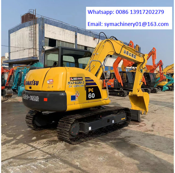 Komatsu PC60-8 - Mini-ekskavators: foto 2 Komatsu PC60-8 - Mini-ekskavators: foto 2