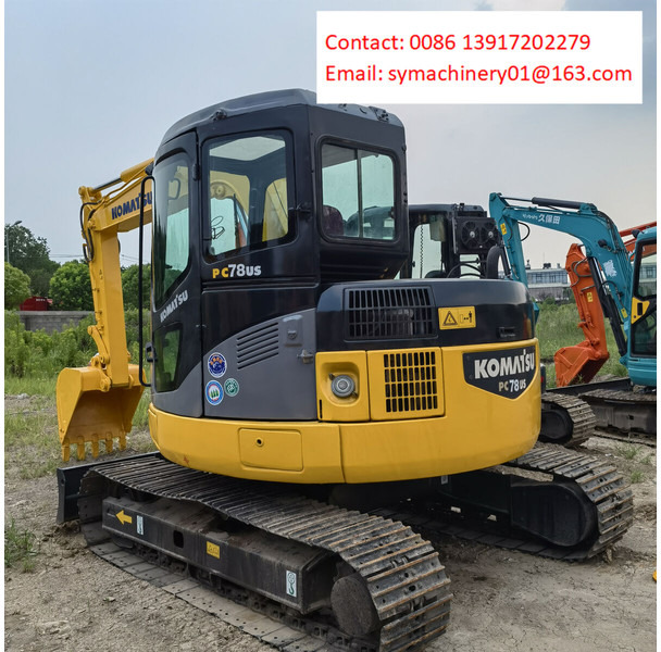 Komatsu PC78US-6 - Mini-ekskavators: foto 1 Komatsu PC78US-6 - Mini-ekskavators: foto 1