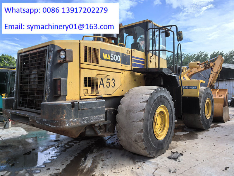 Komatsu WA500-6 WA500 WA600 WA470 - Riteņu iekrāvējs: foto 5 Komatsu WA500-6 WA500 WA600 WA470 - Riteņu iekrāvējs: foto 5