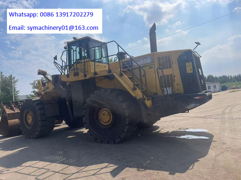 Komatsu WA600-6 - Riteņu iekrāvējs: foto 4 Komatsu WA600-6 - Riteņu iekrāvējs: foto 4