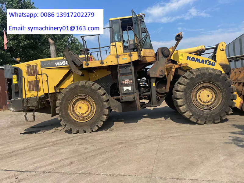 Komatsu WA600-6 - Riteņu iekrāvējs: foto 5 Komatsu WA600-6 - Riteņu iekrāvējs: foto 5