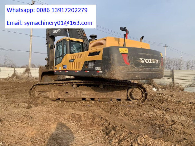 Volvo EC480DL - Kāpurķēžu ekskavators: foto 1 Volvo EC480DL - Kāpurķēžu ekskavators: foto 1