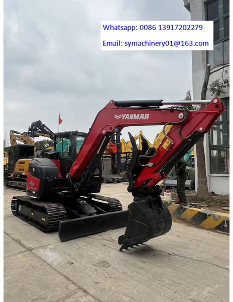 Yanmar Vio 80 - Kāpurķēžu ekskavators: foto 1 Yanmar Vio 80 - Kāpurķēžu ekskavators: foto 1