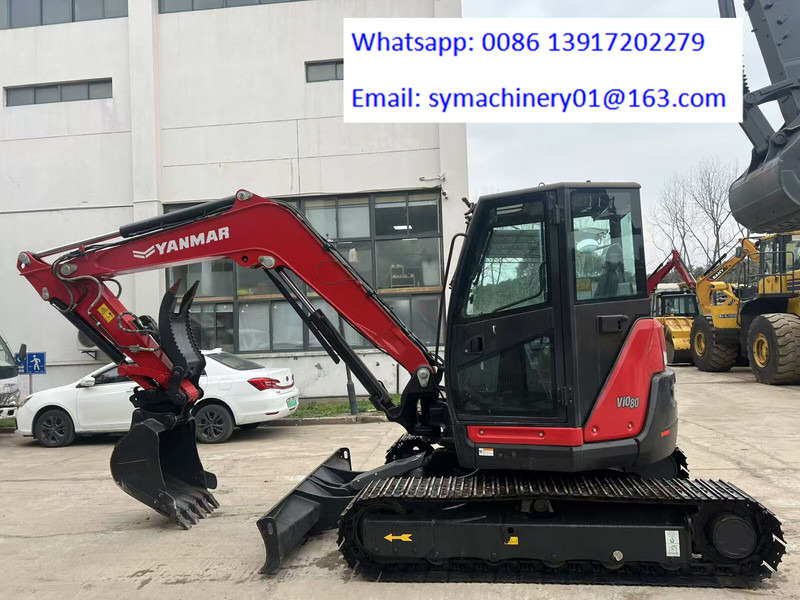 Kāpurķēžu ekskavators Yanmar Vio 80: foto 7