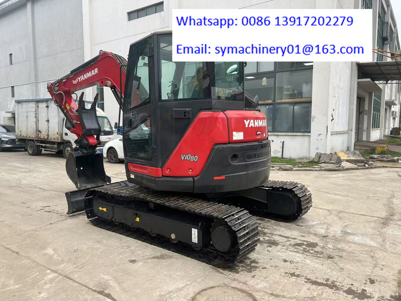 Kāpurķēžu ekskavators Yanmar Vio 80: foto 6