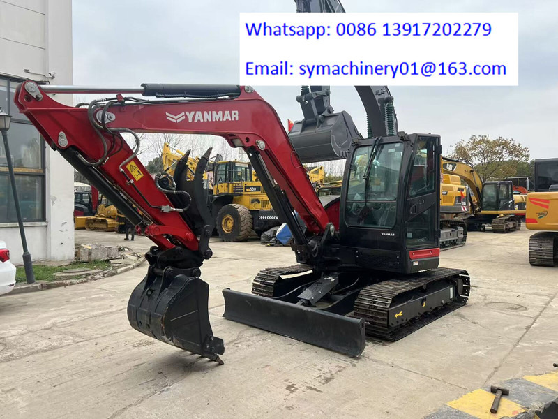 Kāpurķēžu ekskavators Yanmar Vio 80: foto 8